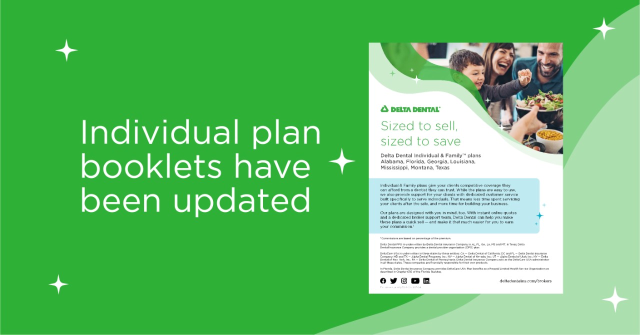Individual plan booklets have been updated