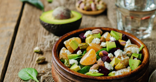 Spinach and mandarin orange salad | Delta Dental