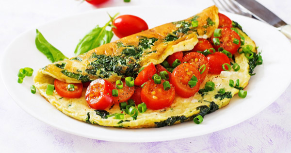 Veggie omelet | Delta Dental