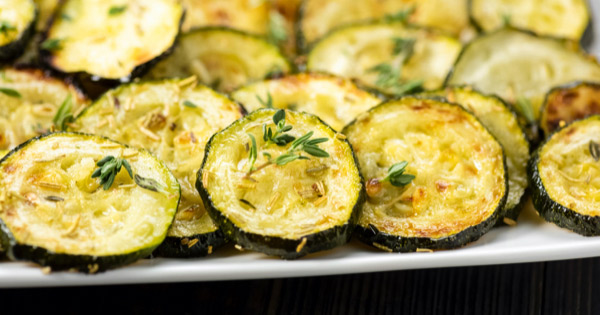 Cheesy zucchini rounds | Delta Dental